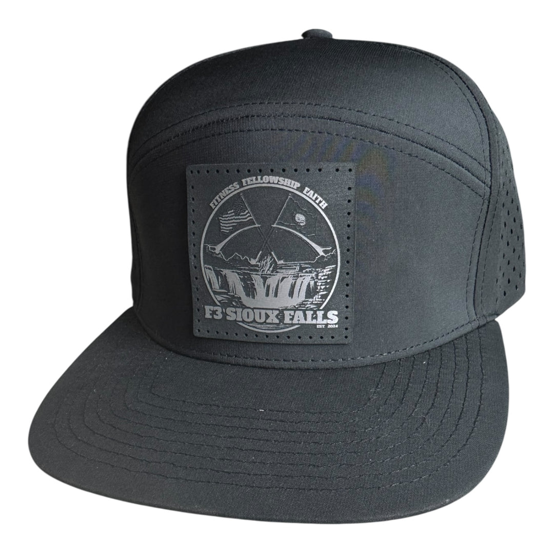 F3 Sioux Falls SD Leatherette Patch Hat Pre-Order June 2025