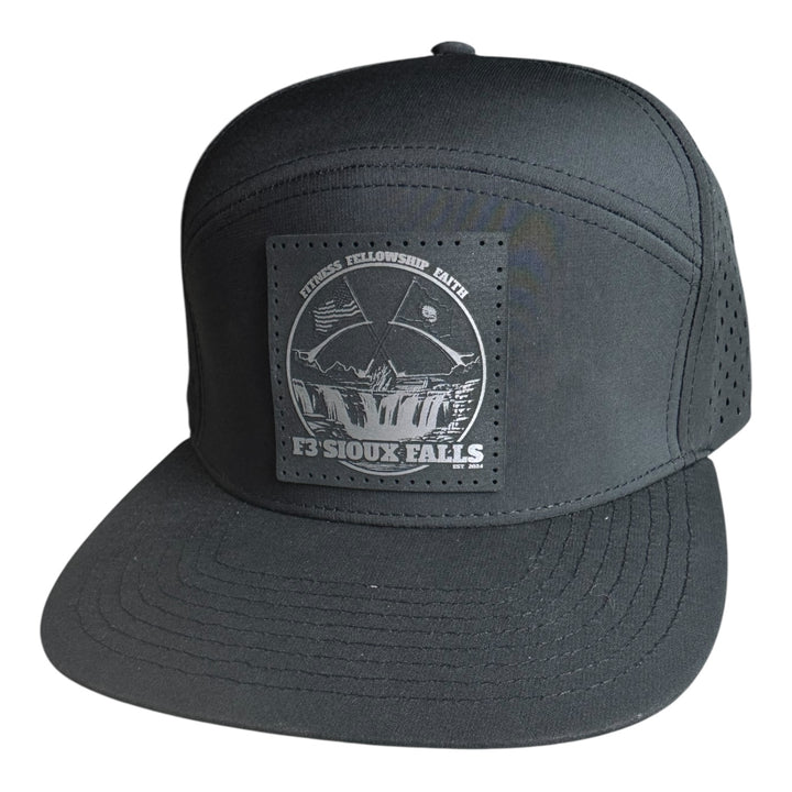 F3 Sioux Falls SD Leatherette Patch Hat Pre-Order June 2025