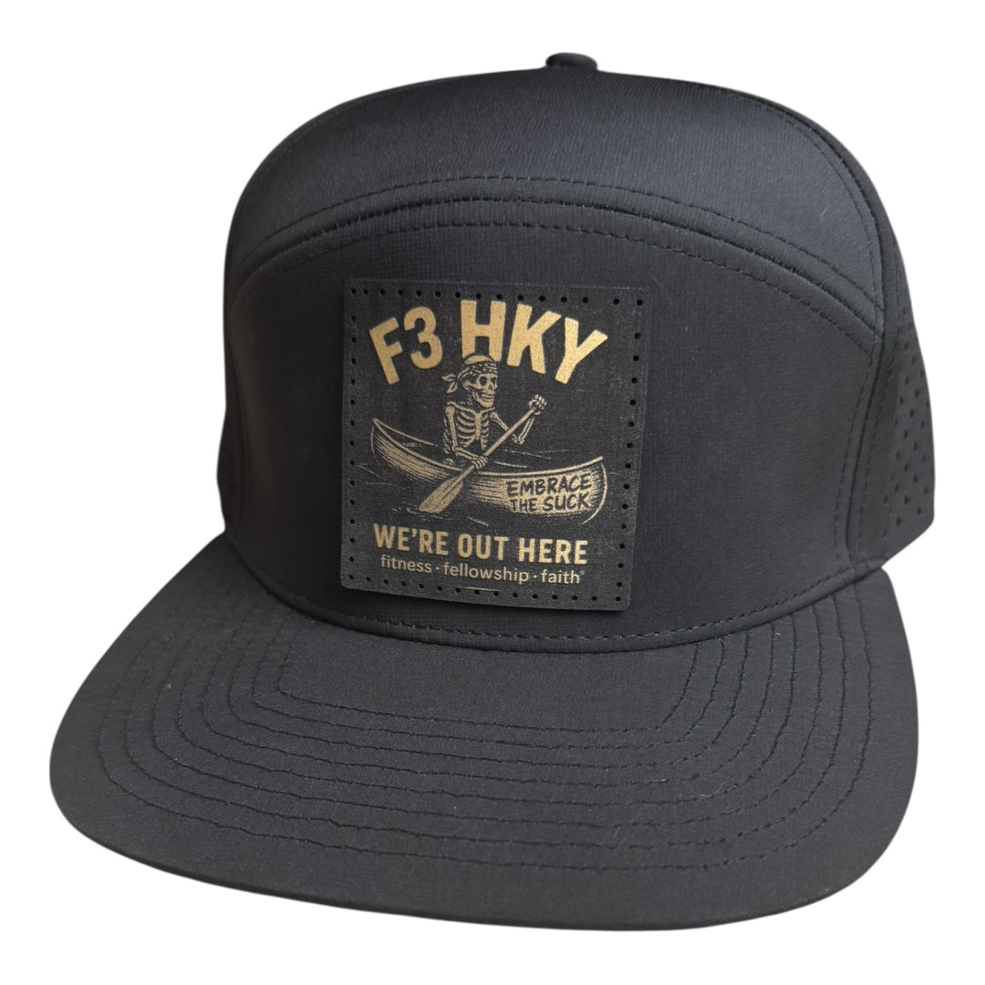 F3 Hky Redux Leatherette Patch Hat Pre-Order July 2025
