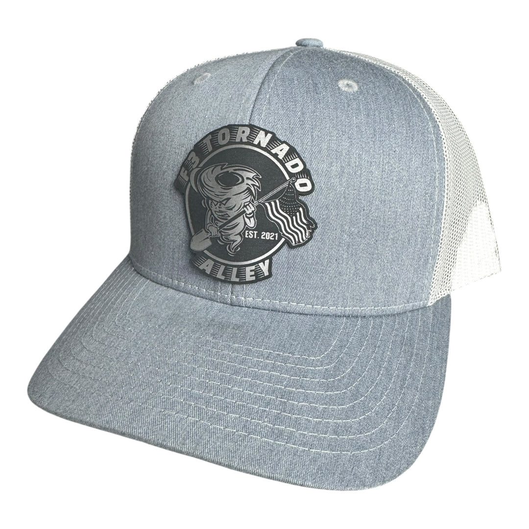 F3 Oklahoma Tornado Alley Fall Order Leatherette Patch Hat Pre-Order September 2025