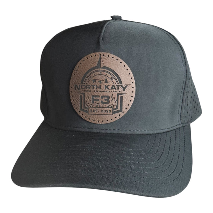 F3 North Katy Leatherette Patch Hat Pre-Order June 2025