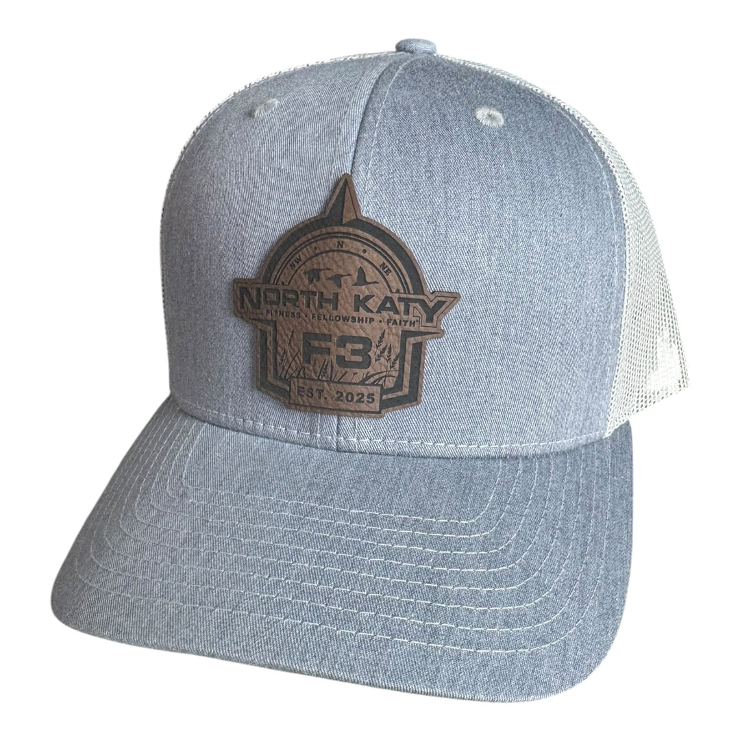 F3 North Katy Leatherette Patch Hat Pre-Order June 2025