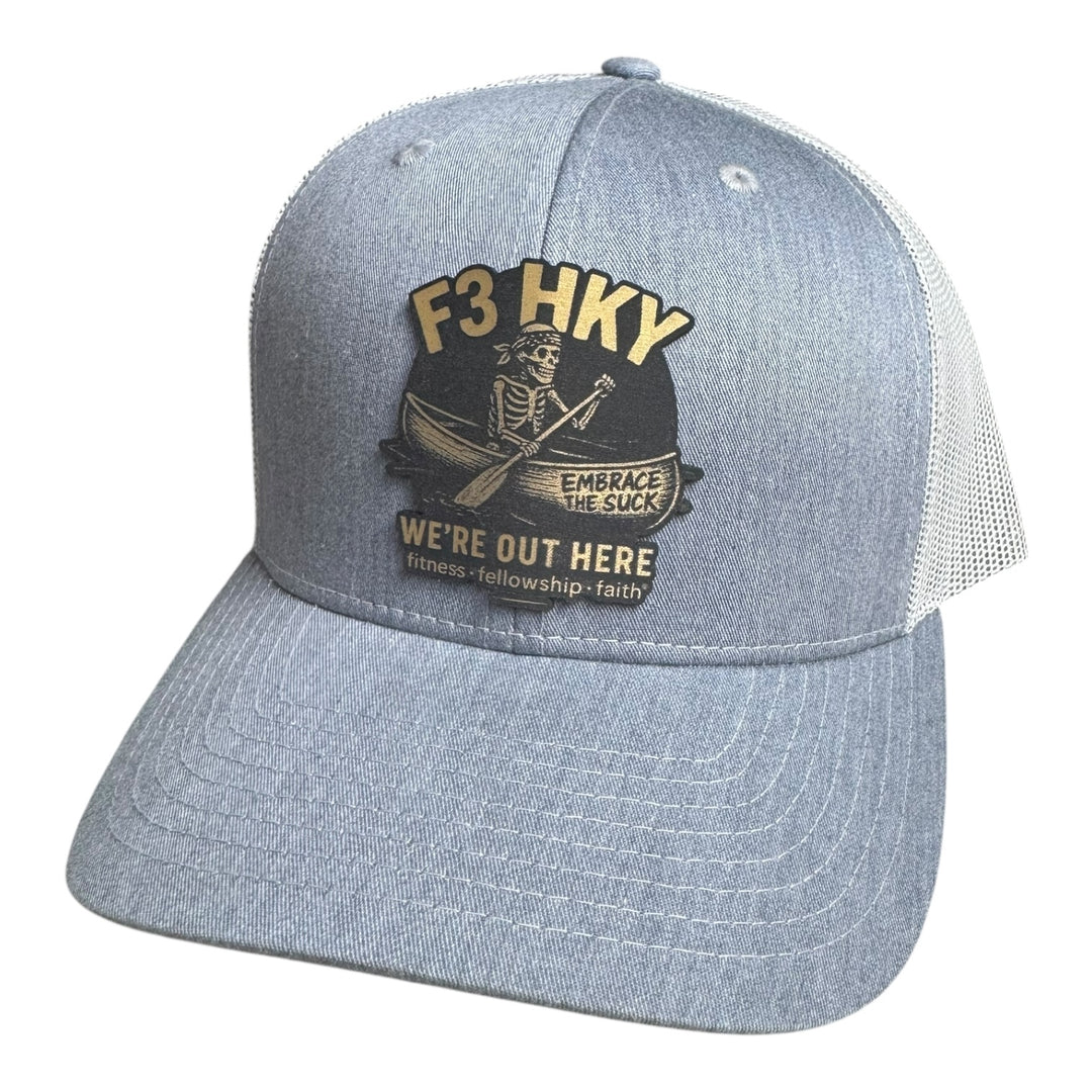 F3 Hky Redux Leatherette Patch Hat Pre-Order July 2025