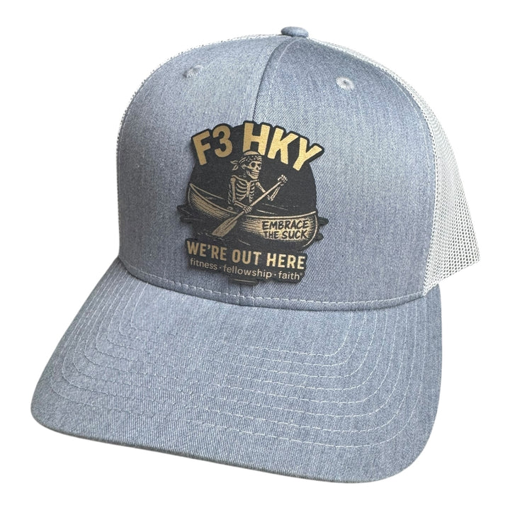 F3 Hky Redux Leatherette Patch Hat Pre-Order July 2025