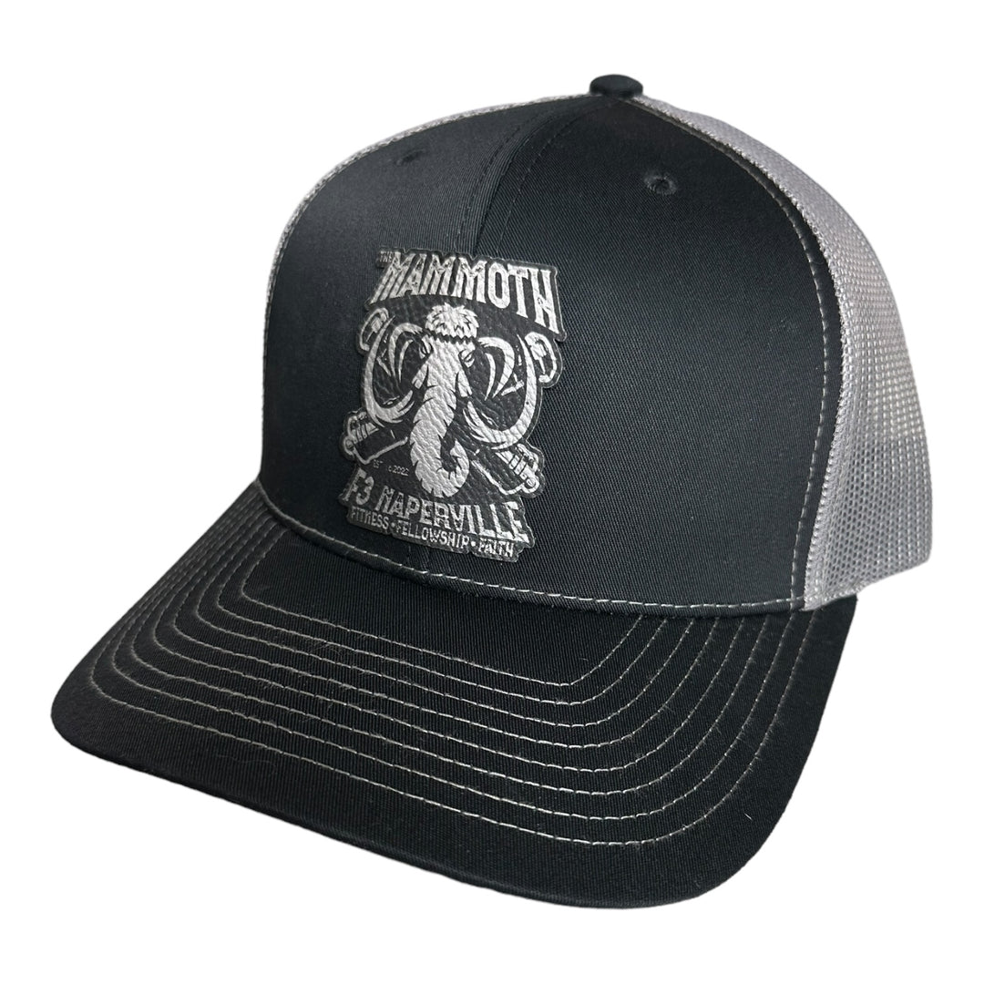 F3 Naperville The Mammoth Su24 Leatherette Patch Hat Pre-Order June 2024