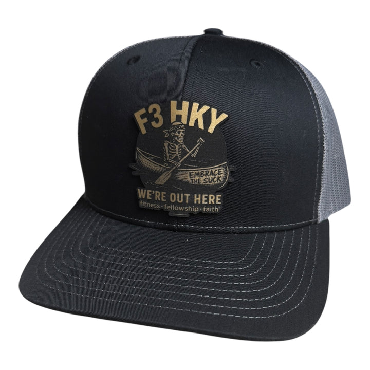 F3 Hky Redux Leatherette Patch Hat Pre-Order July 2025