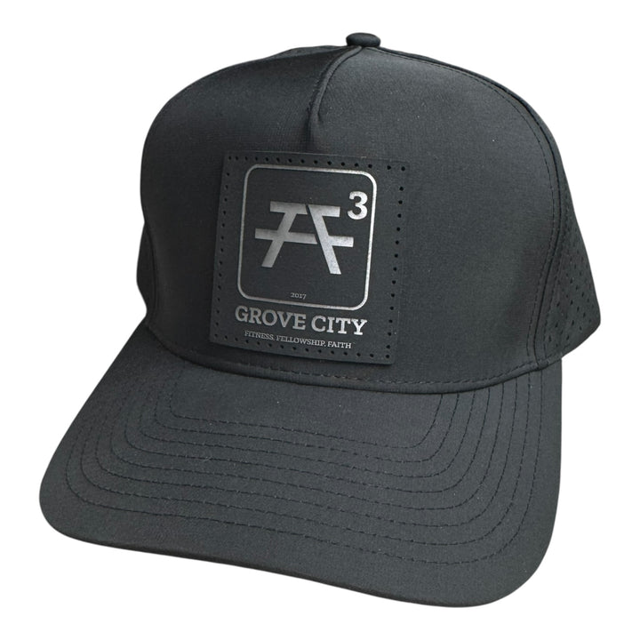 F3 Grove City Table Leatherette Patch Hat Pre-Order July 2025