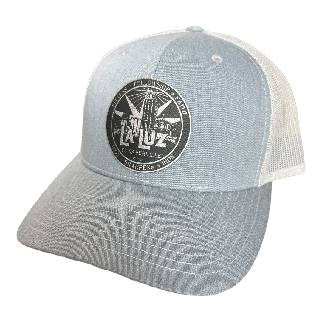 F3 Naperville West La Luz Su24 Leatherette Patch Hat Pre-Order June 2024