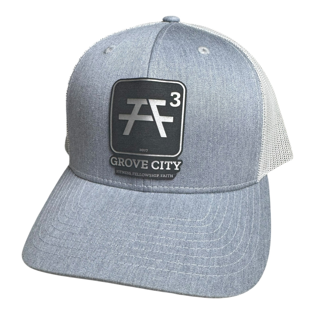 F3 Grove City Table Leatherette Patch Hat Pre-Order July 2025