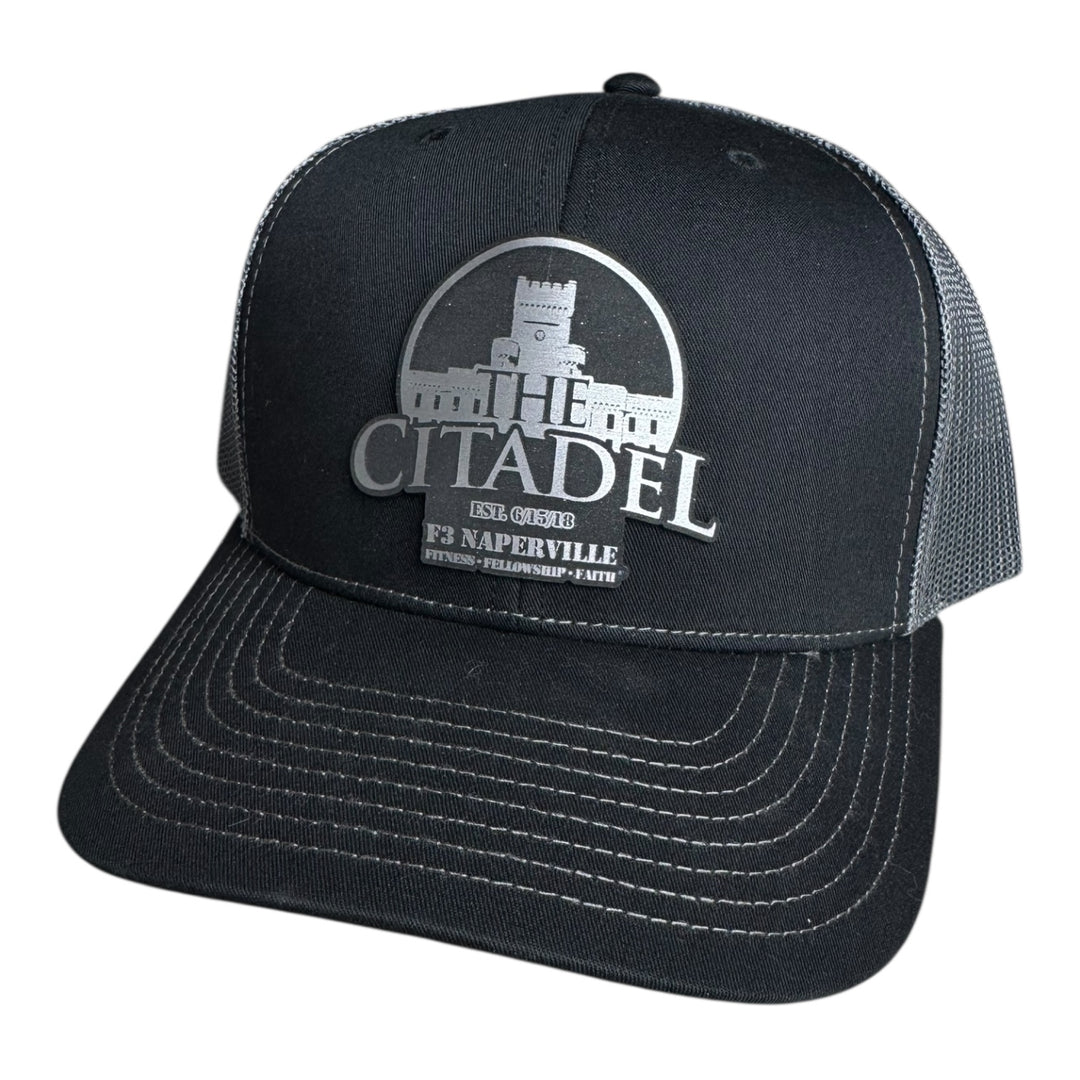 F3 Naperville The Citadel Leatherette Patch Hat Pre-Order October 2025