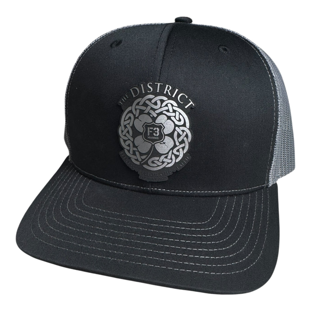 F3 Northwest Highway - The District Leatherette Patch Hat Pre-Order July 2025