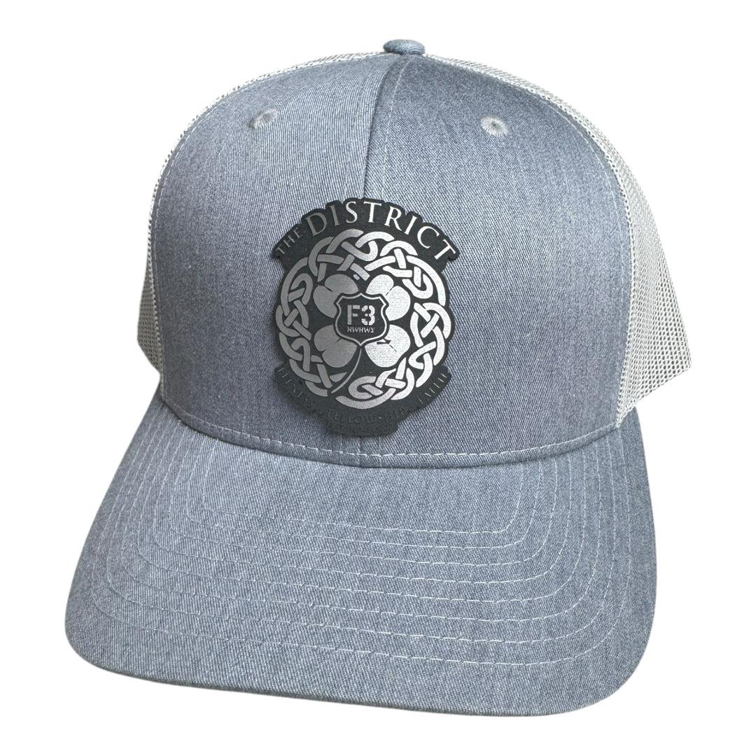 F3 Northwest Highway - The District Leatherette Patch Hat Pre-Order July 2025