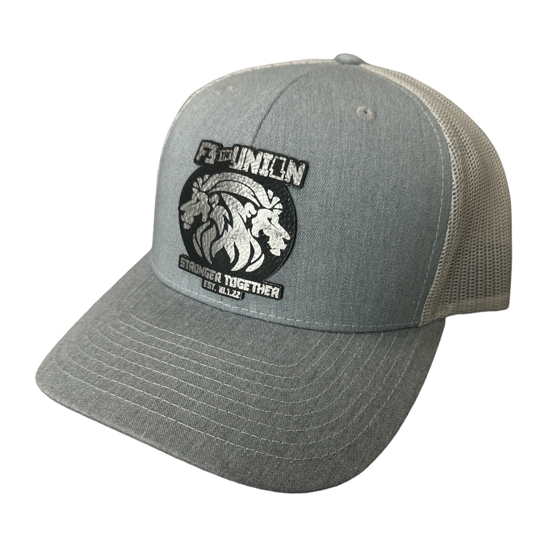 F3 The Union Marysville, OH Leatherette Patch Hat Pre-Order February 2024