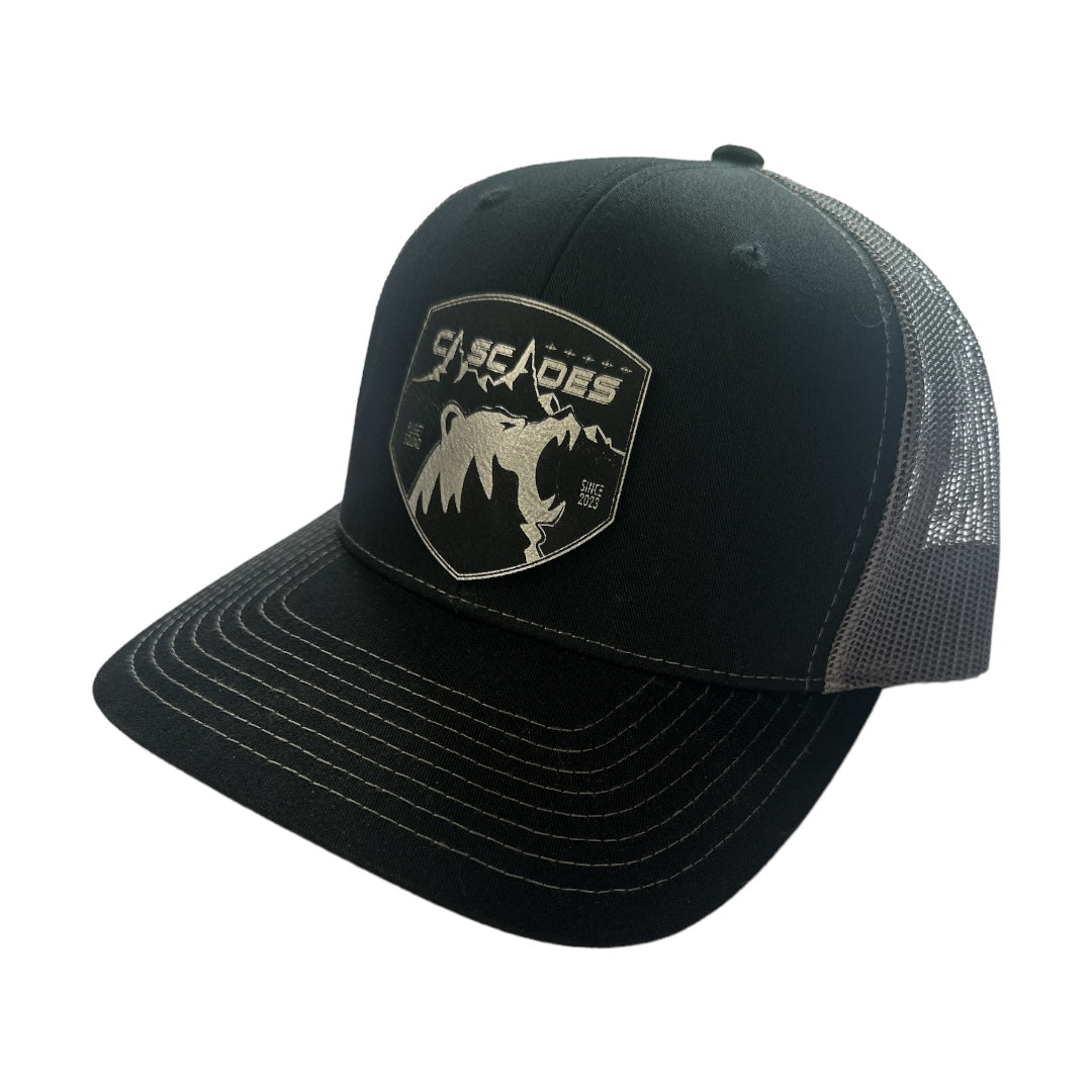 F3 Cascades Leatherette Patch Hat Pre-Order March 2024