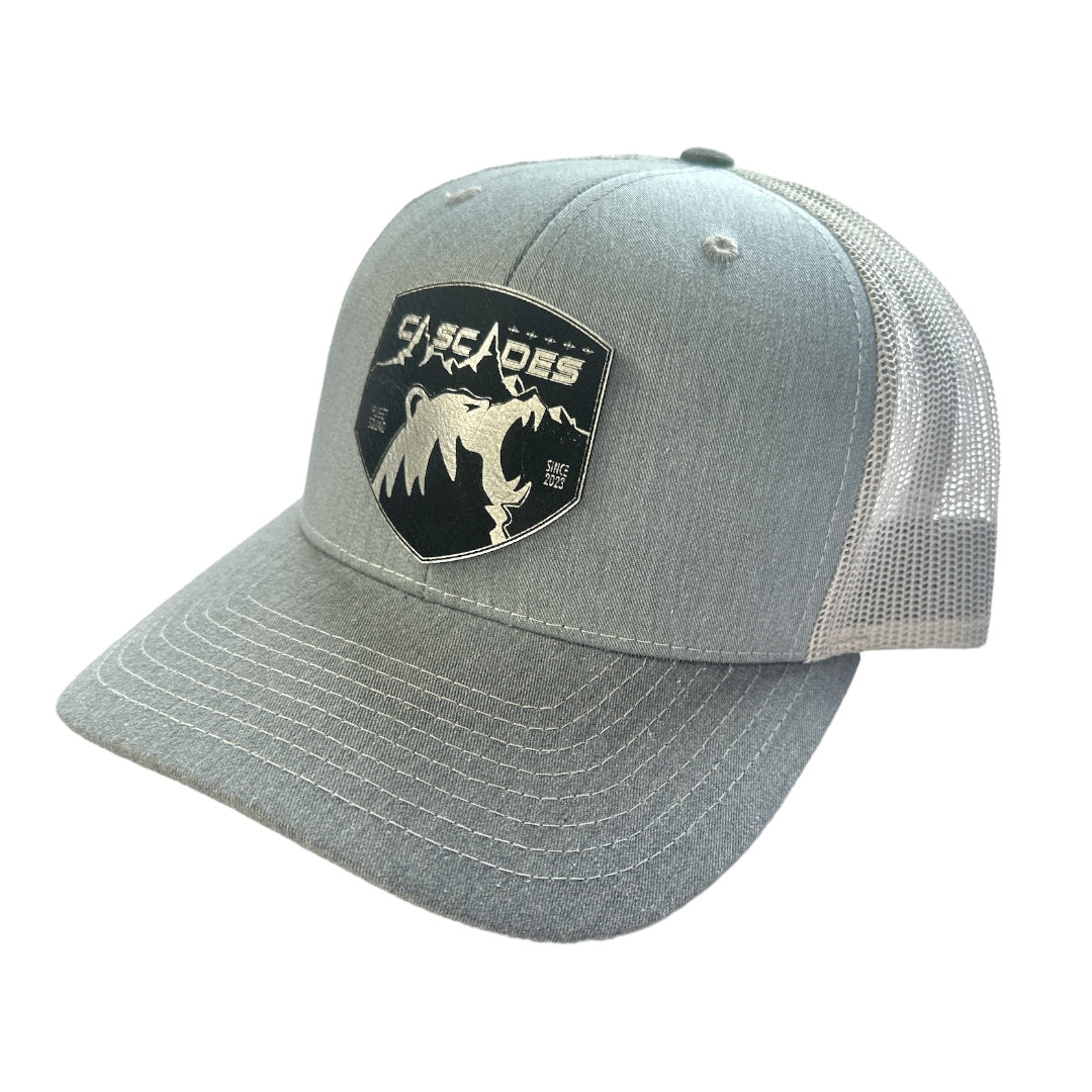 F3 Cascades Leatherette Patch Hat Pre-Order March 2024