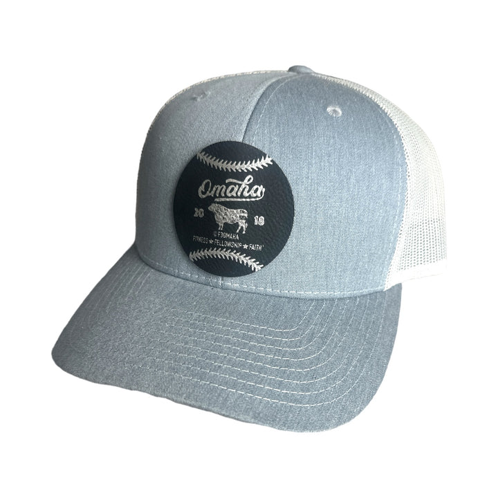 F3 Omaha Red Leatherette Patch Hat Pre-Order April 2024