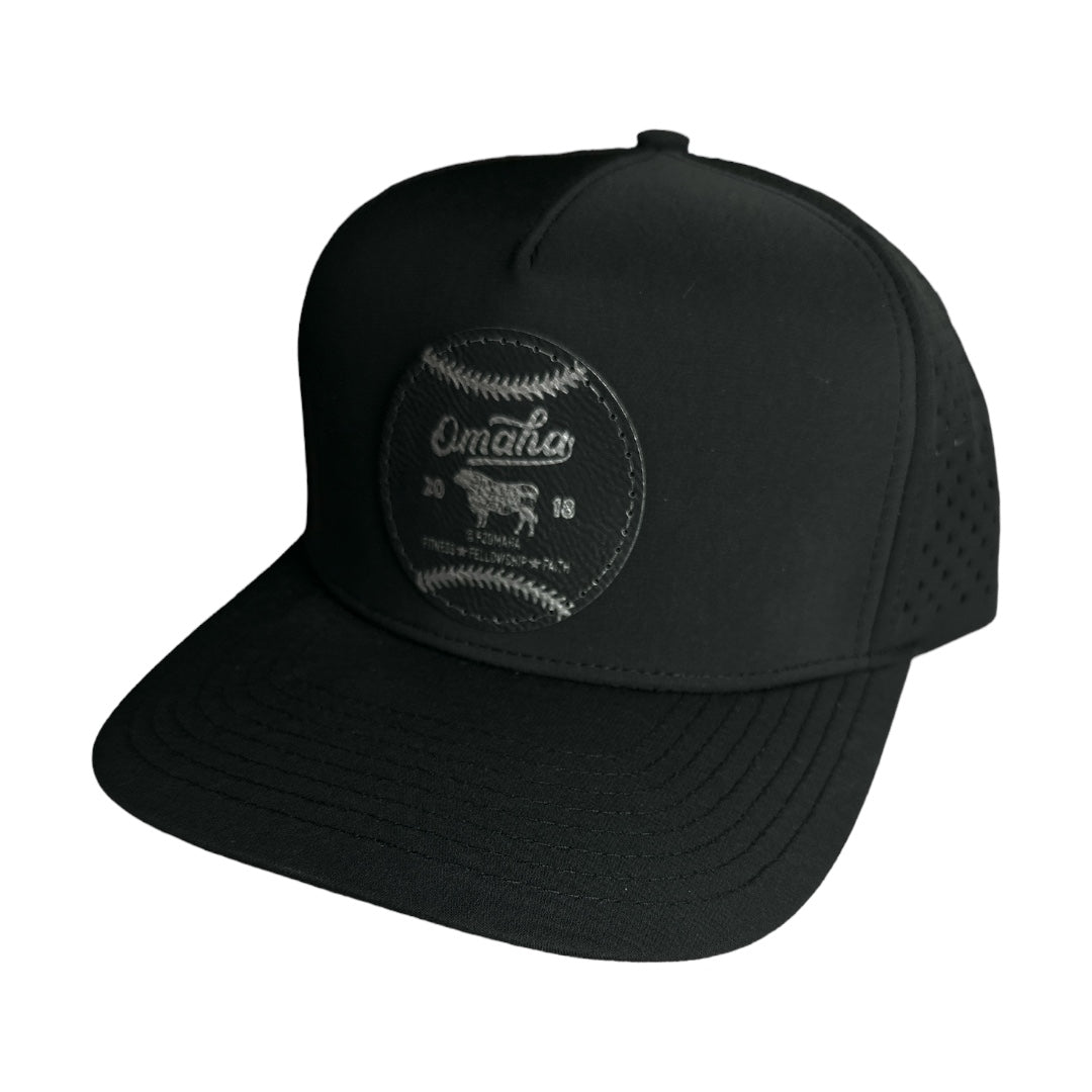 F3 Omaha Red Leatherette Patch Hat Pre-Order April 2024