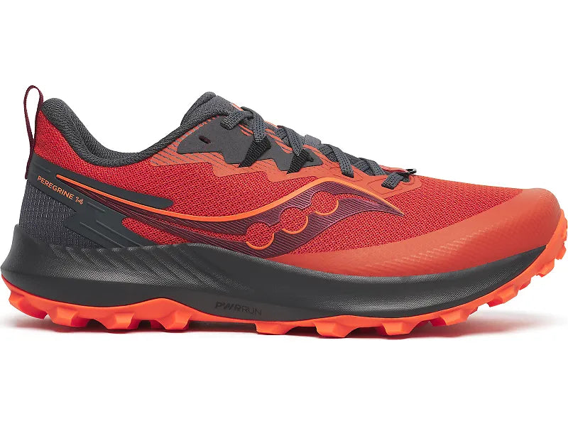 Men's Saucony Peregrine 14, Spice/Shadow, 13 D Medium