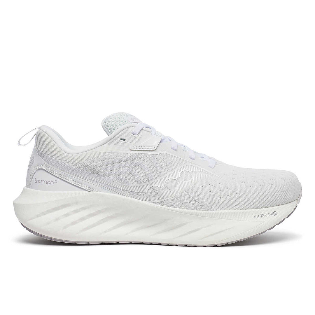 Men's Saucony Triumph 22, White, 11 D Medium