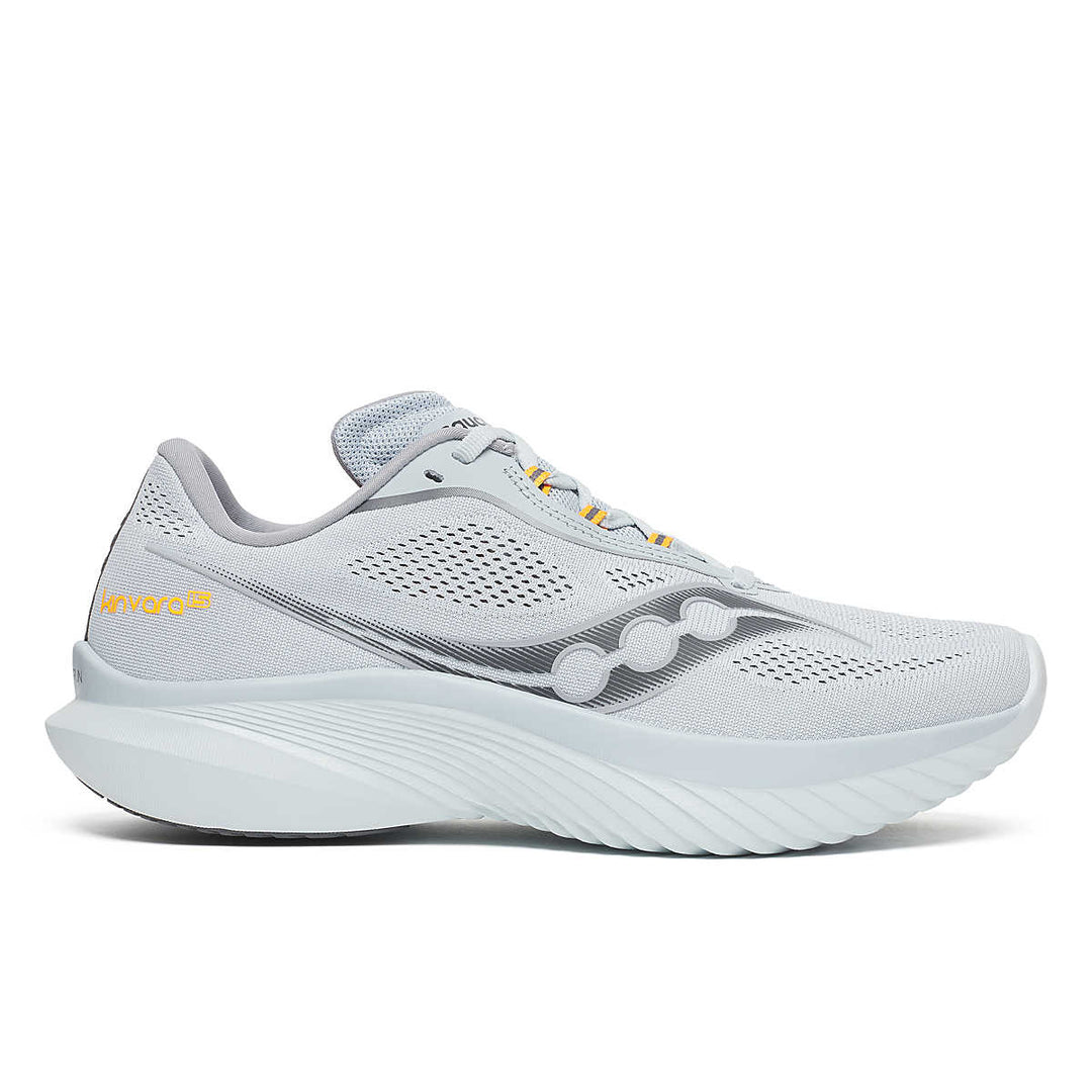 Men's Saucony Kinvara 15, Granite/Shadow, 12 D Medium