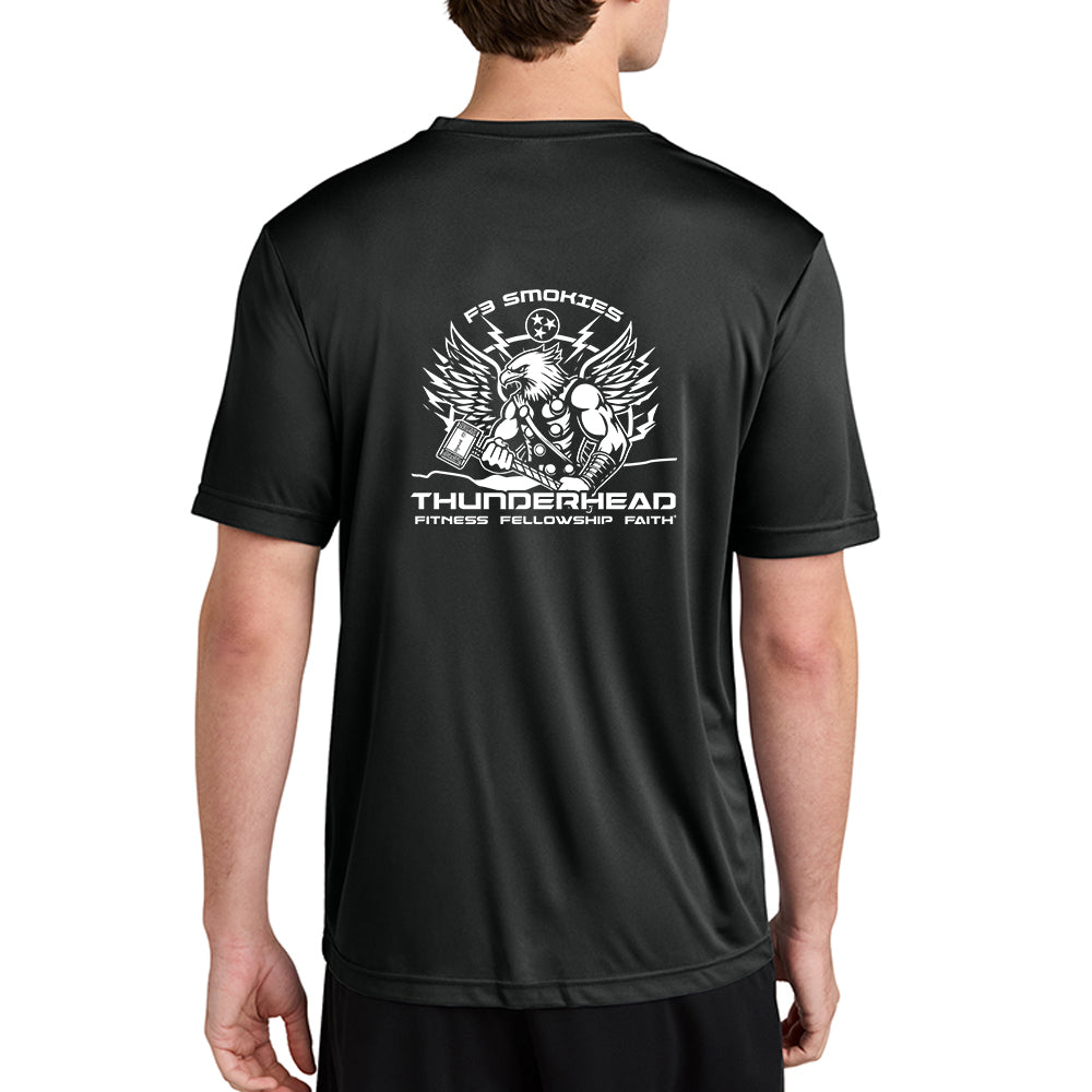 CLEARANCE ITEM - F3 Smokies - Thunderhead - Sport-Tek PosiCharge Competitor Tee Short Sleeve (Black/Medium)