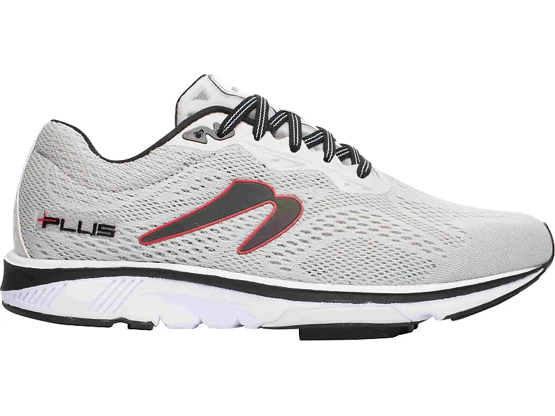 Men's Newton Running Gravity+, Grey/Red, 7.5 D Medium
