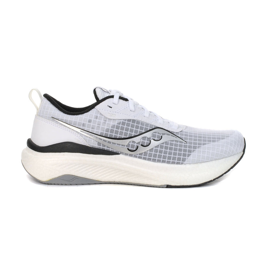 Men's Saucony Freedom Crossport, White/Black, 12 D Medium
