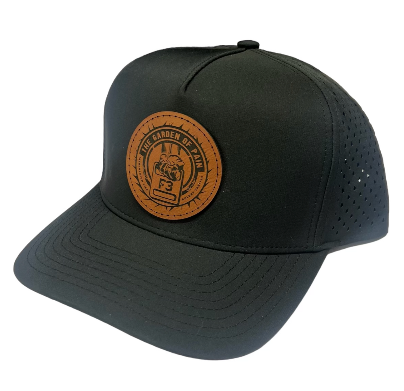 F3 Garden of Pain Leatherette Patch Hat Pre-Order July 2023