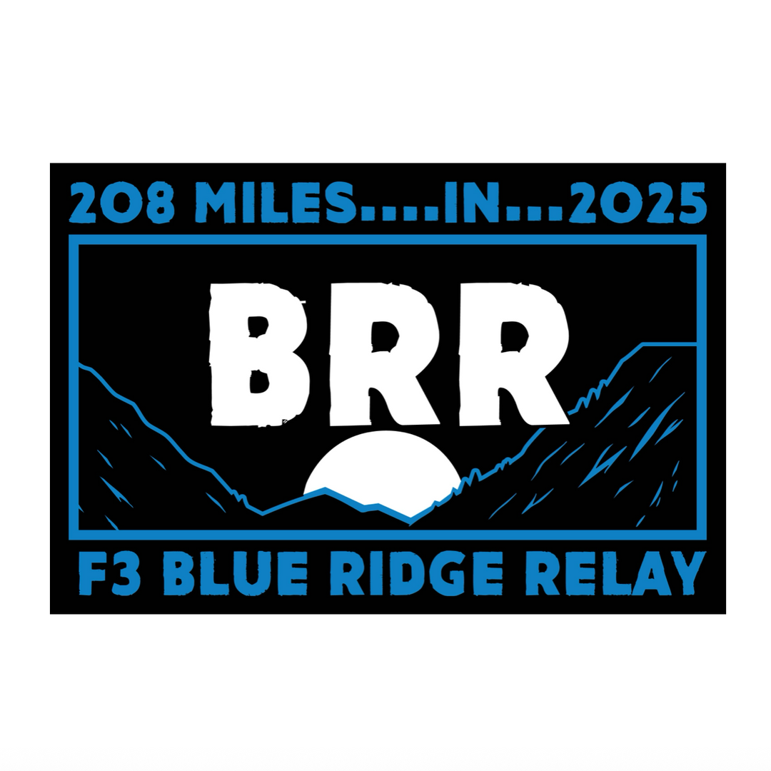 F3 2025 BRR - Blue Ridge Relay Patch