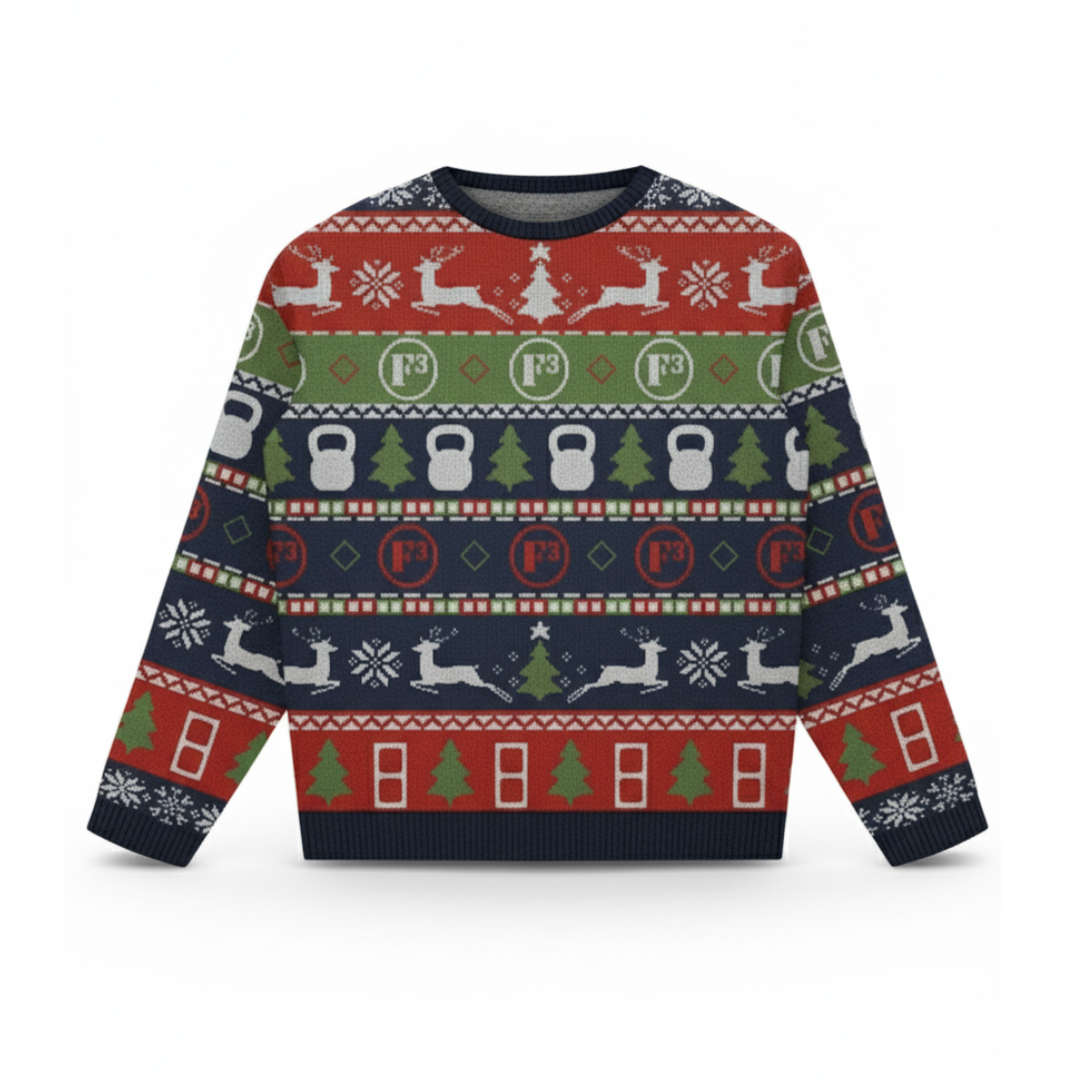 F3 Ugly Christmas Sweater Pre-Order