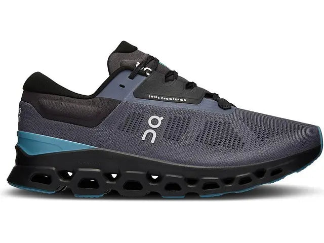 Men's On Cloudstratus 3, Metal/Wisteria, 11 D Medium