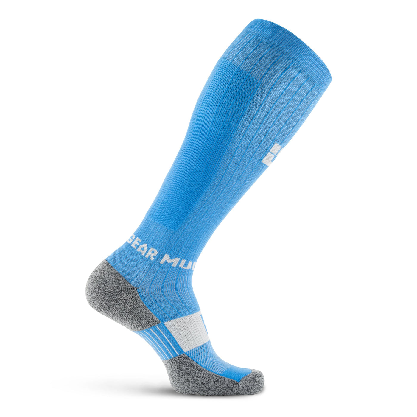 Tall Compression Socks (Neon Blue)
