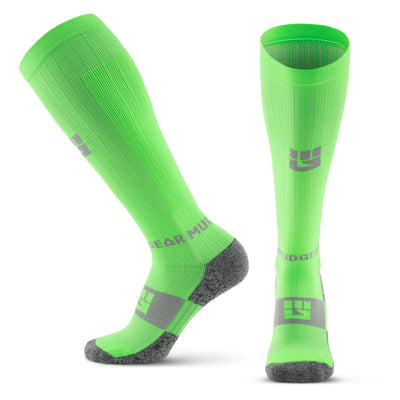 Tall Compression Socks (Neon Green)