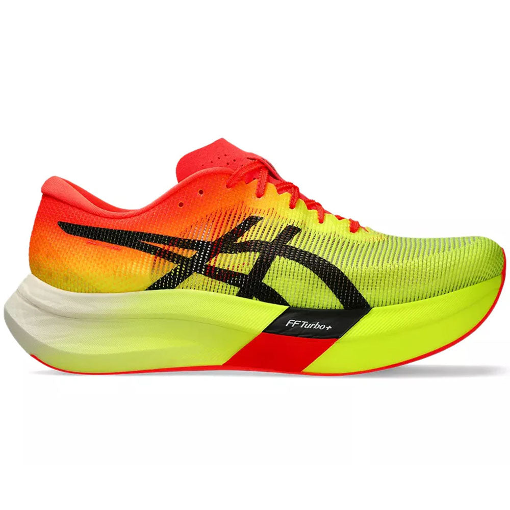 Men's Asics Metaspeed Sky Paris, Safety Yellow/Black, 12 D Medium