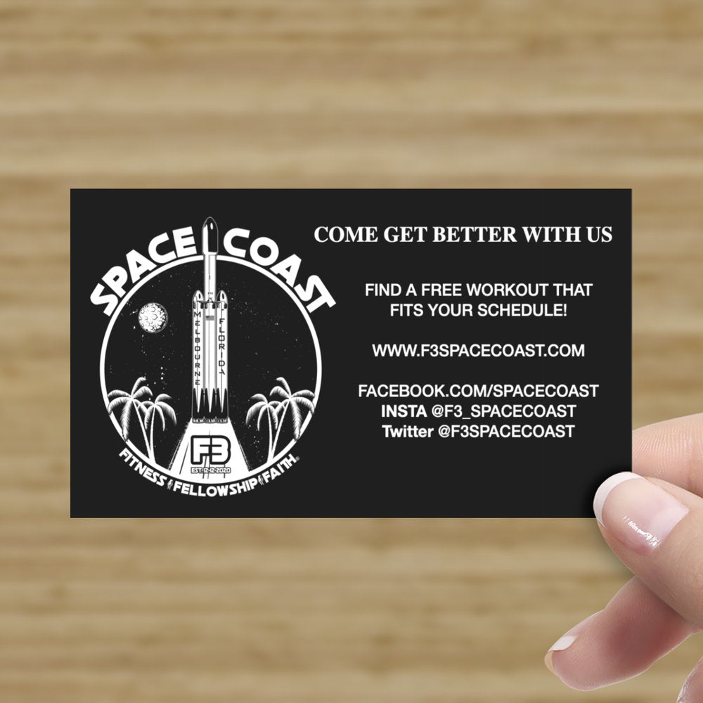 F3 Custom Business Cards - Made to Order