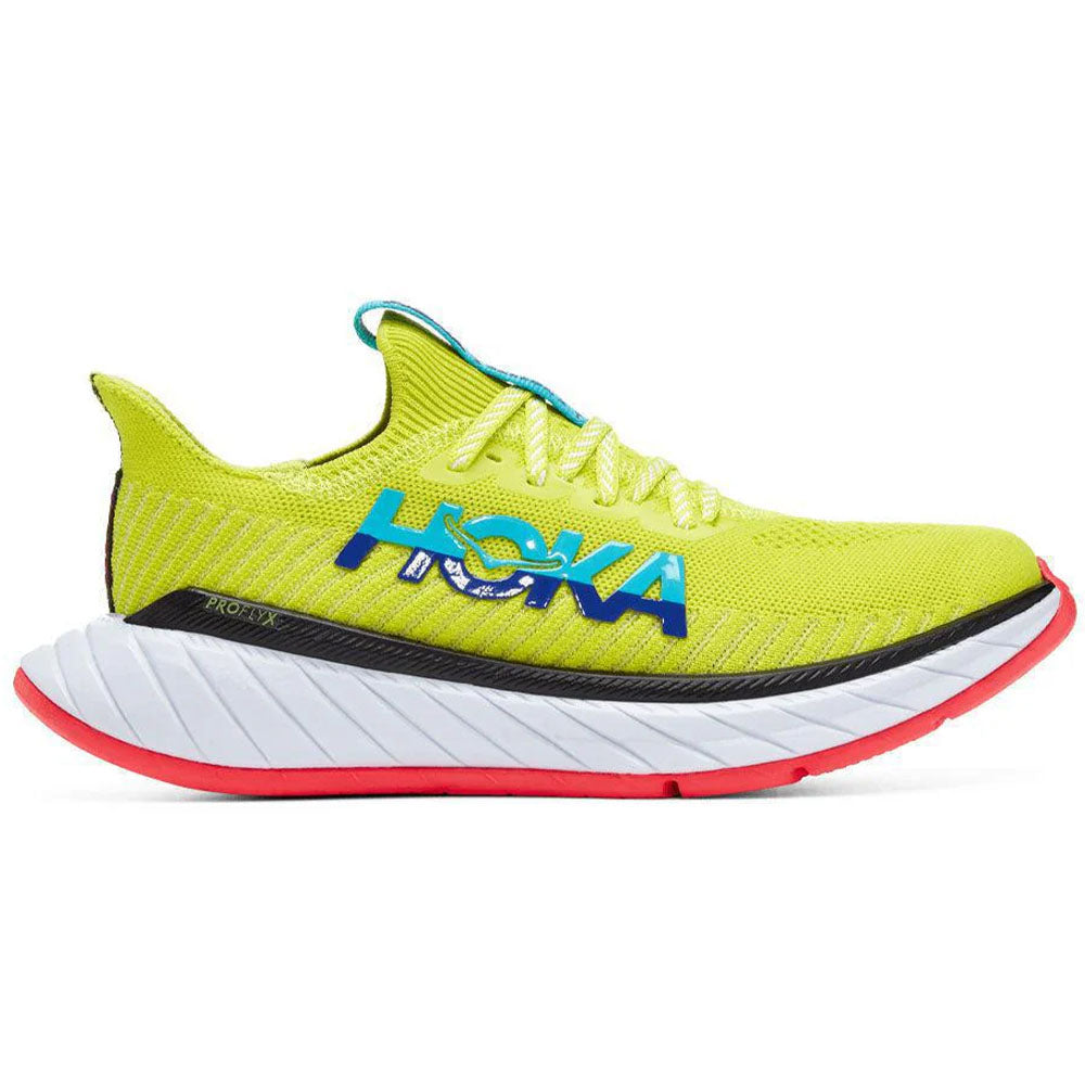 Men's Hoka Carbon X 3, Evening Primose/Scuba Blue, 12 D Medium