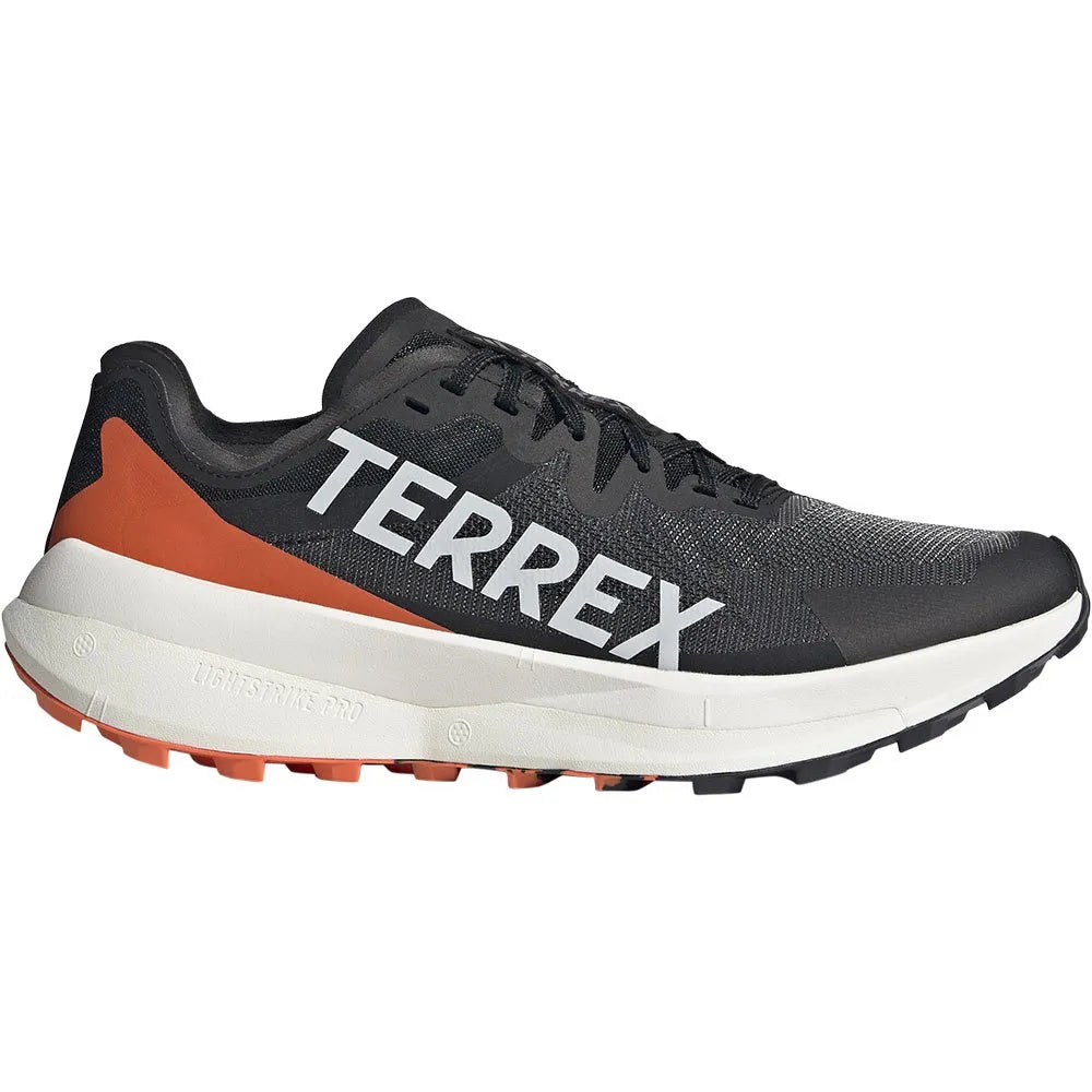 Men's Adidas Terrex Agravic Speed, Core Black/Grey One/Amber Tint , 9.5 D Medium