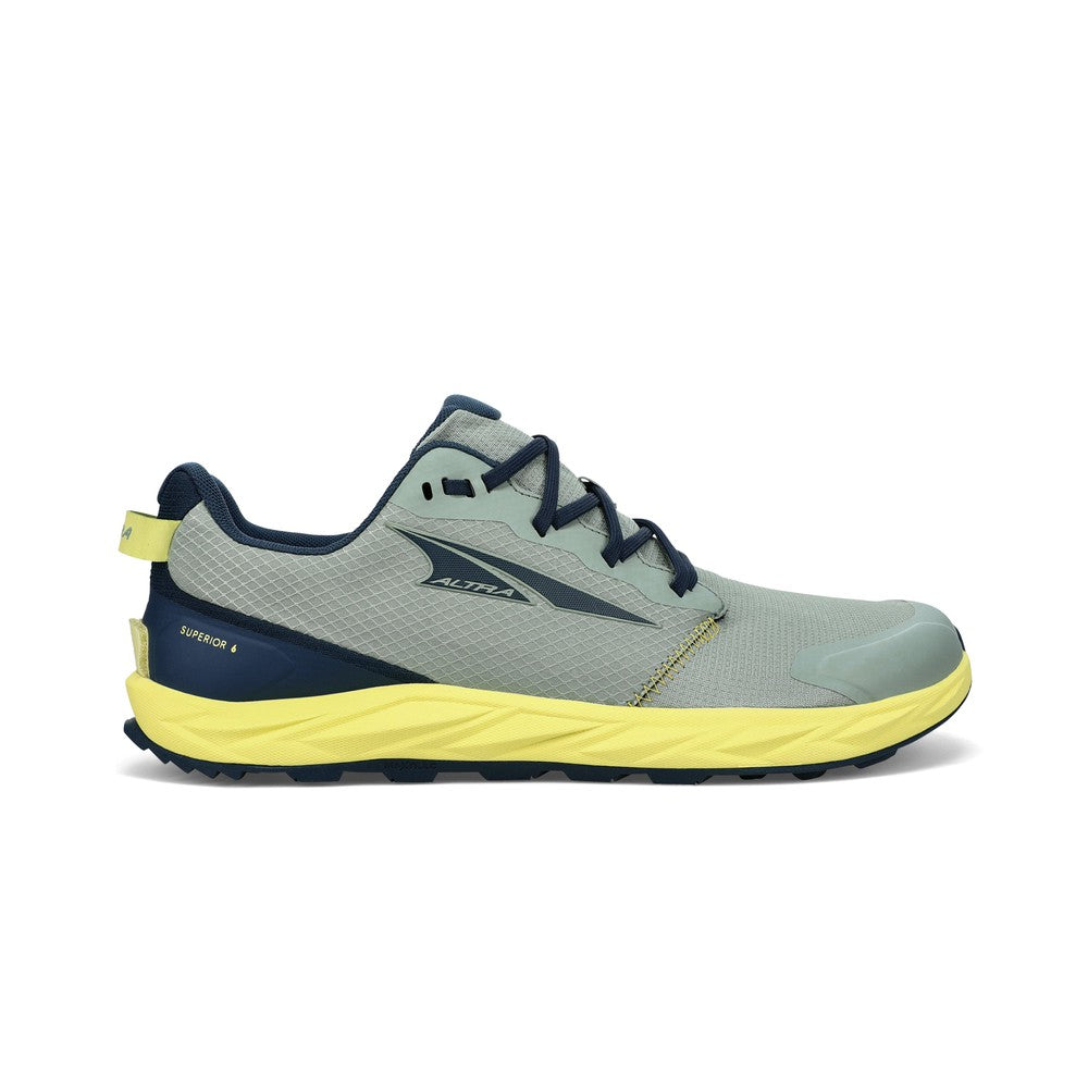 Men's Altra Superior 6, Light Green, 9.5 D Medium