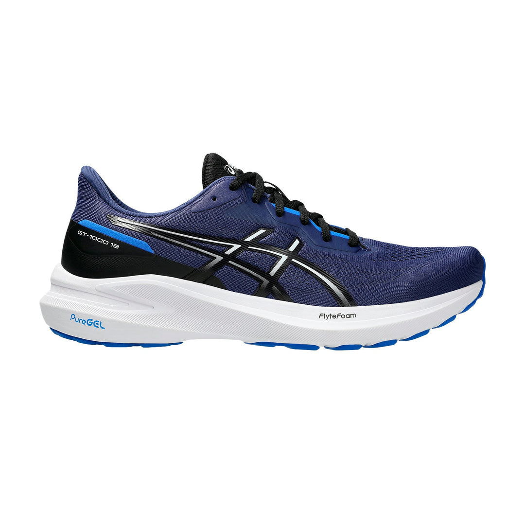 Men's Asics GT-1000 13, Indigo Blue/White, 9.5 D Medium