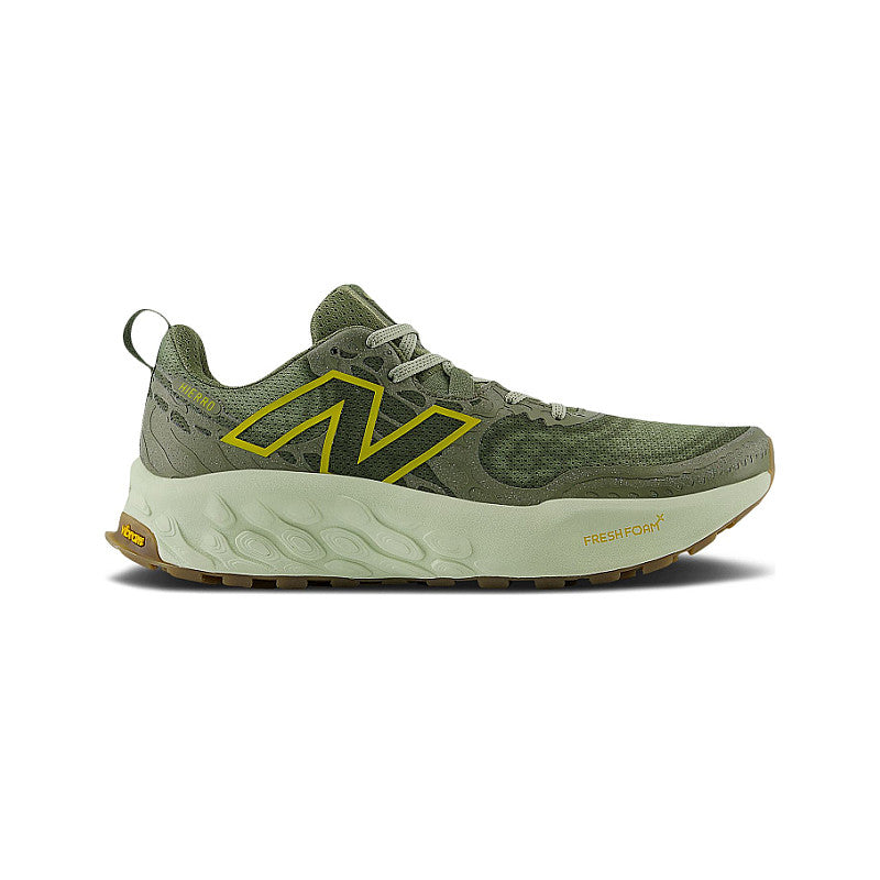 Men's New Balance Fresh Foam X Hierro V8, Dark Olivine/Olivine/Lichen Green, 8.5 D Medium