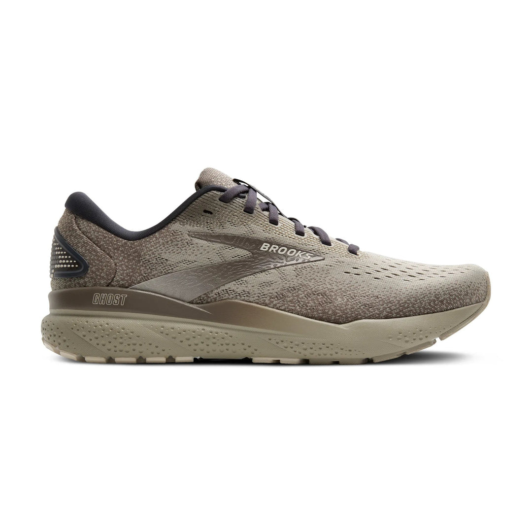 Men's Brooks Ghost 16, London Fog/Falcon/Coconut, 9 D Medium