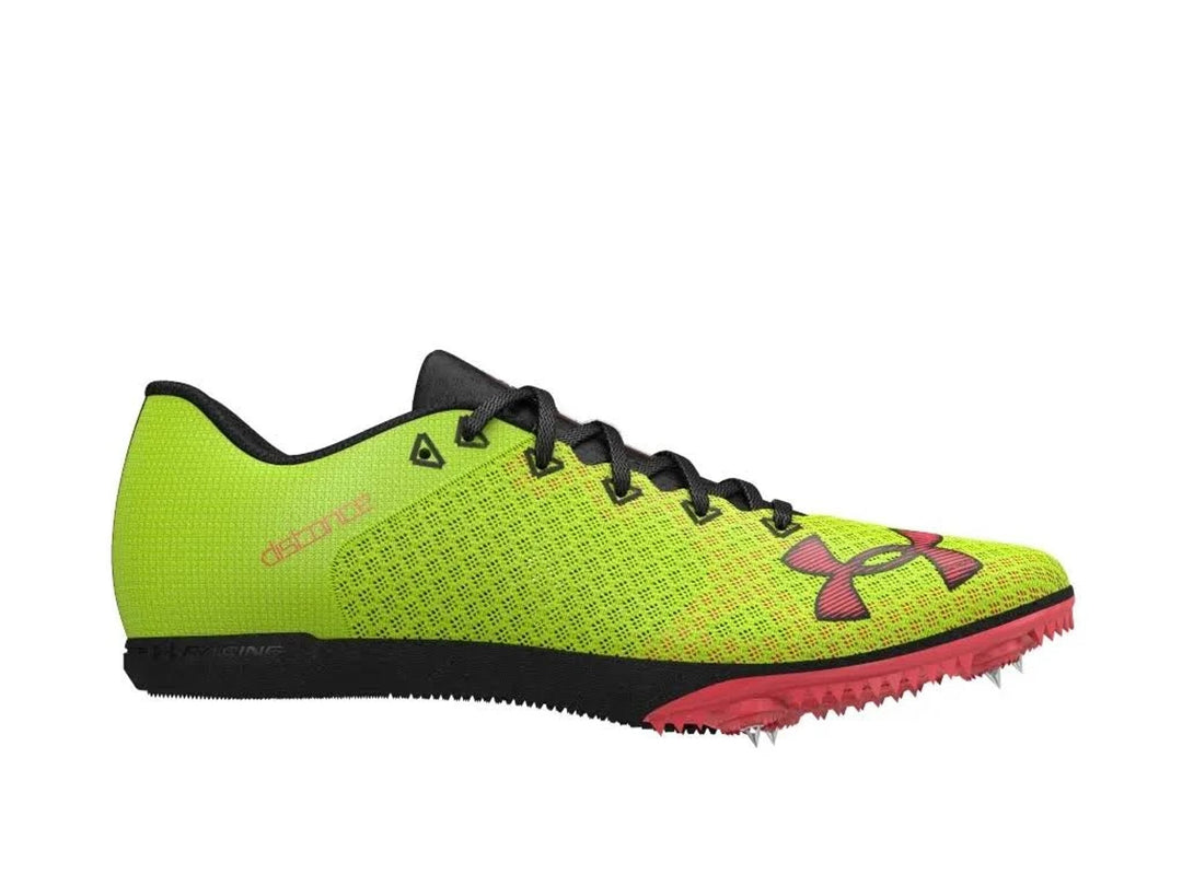 Men's Under Armour Kick Distance 4, Yellow/Black, 9.5 D Medium