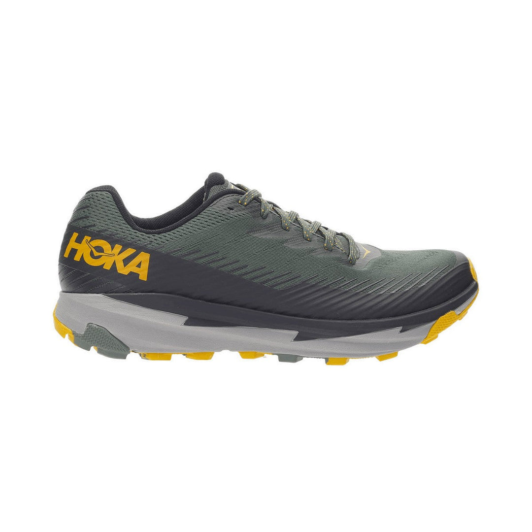 Men's Hoka Torrent 2, Thyme/Golden Yellow, 8 D Medium