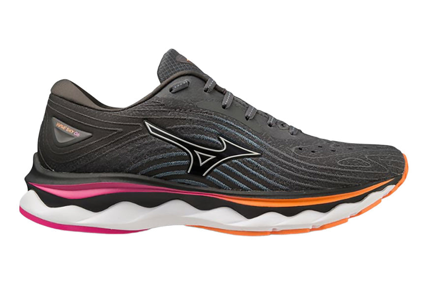 Men's Mizuno Wave Sky 6, Iron Gate/Nimbus Cloud, 12 D Medium