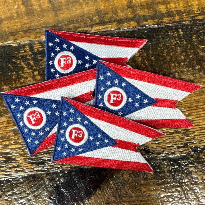 F3 Ohio Flag Patch