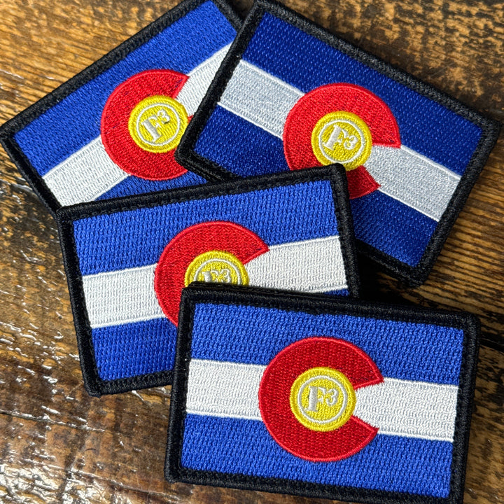 F3 Colorado Flag Patch