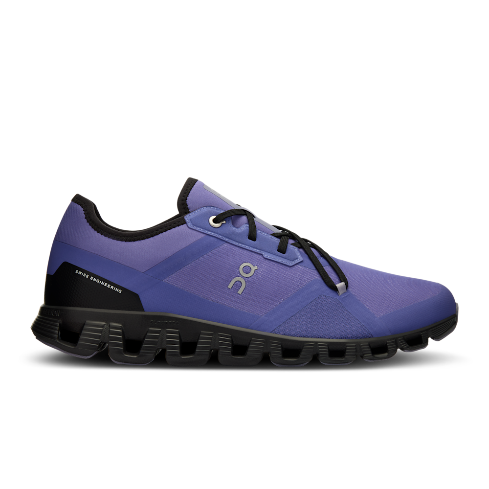 Men's On Cloud X 3 AD, Blueberry/Black, 8.5 D Medium
