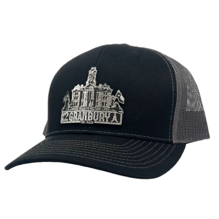 F3 Granbury Richardson Leatherette Patch Hat Pre-Order April 2023