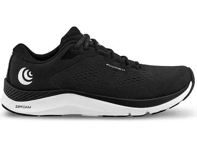Men's Topo Athletic Fli-Lyte 4, Black/White, 9 D Medium