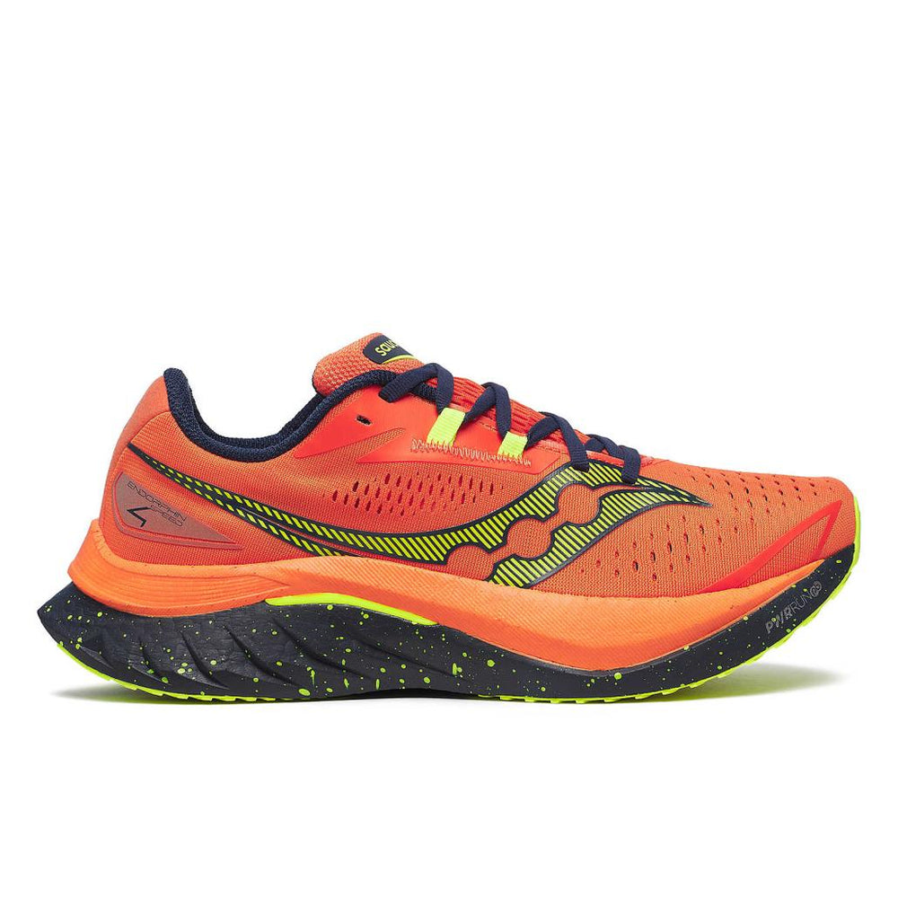 Men's Saucony Endorphin Speed 4, Pepper/Navy, 10.5 D Medium